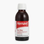 VITABIOTICS – Hemavit Liquid Fer, Zinc Complexe Vitamines B & Minéraux – 200ml