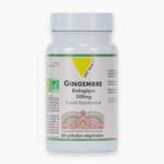 VITALL+ – Gingembre Biologique 200mg Extrait Standardisé – 60 Gélules