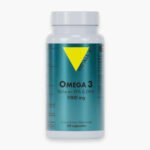 VITALL+ – Oméga 3 Huile de Poisson Riche en EPA  & DHA – 60 Capsules