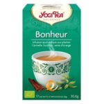 YOGI TEA – Bonheur Infusion Ayurvédique Cannelle, Houblon Et Zeste D’orange Sachets Bio – 17u