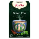 YOGI TEA – Chaï Vert Infusion Ayurvédique Thé Vert, Cannelle Et Gingembre Sachets Bio – 17u