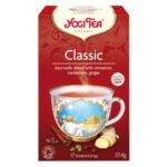 YOGI TEA – Classique Infusion Ayurvédique Cannelle, Cardamome Et Gingembre Sachets Bio – 17u