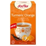 YOGI TEA – Curcuma Orange Infusion Ayurvédique Curcuma, Orange Et Vanille Sachets Bio – 17u