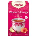 YOGI TEA – Energie Féminine Infusion Ayurvédique Hibiscus, Racine D’angélique Et Gingembre Sachets Bio – 17u