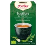 YOGI TEA – Equilibre Du Thé Vert Infusion Ayurvédique Thé Vert, Citronnelle Et Menthe Poivrée Sachets Bio – 17u