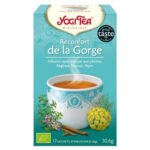 YOGI TEA – Réconfort De La Gorge Infusion Ayurvédique Réglisse, Fenouil Et Thym Sachets Bio – 17u