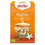 YOGI TEA – Réglisse Infusion Ayurvédique Réglisse, Zeste D’orange Et Cardamome Sachets Bio – 17u