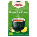 YOGI TEA – Thé Vert Gingembre Citron Infusion Ayurvédique Thé Vert, Gingembre Et Citron Sachets Bio – 17u