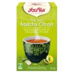 YOGI TEA – Thé Vert Matcha Citron Infusion Ayurvédique Thé Vert, Matcha Et Zeste De Citron Sachets Bio – 17u