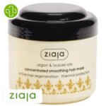 ZIAJA – Argan Et Tsubaki Oils Masque Capillaire Lissant Protection Chaleur – 200ml